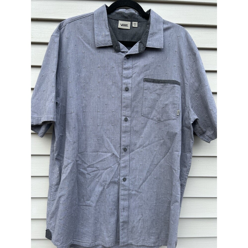 Vans Off The Wall, Cotton, Short Sleeved Shirt, Size Xl, Nice Details, A+++